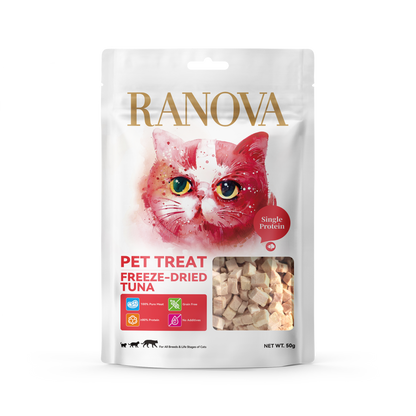 Ranova Freeze-Dried Cat Treats Raw Food (Tuna)15g