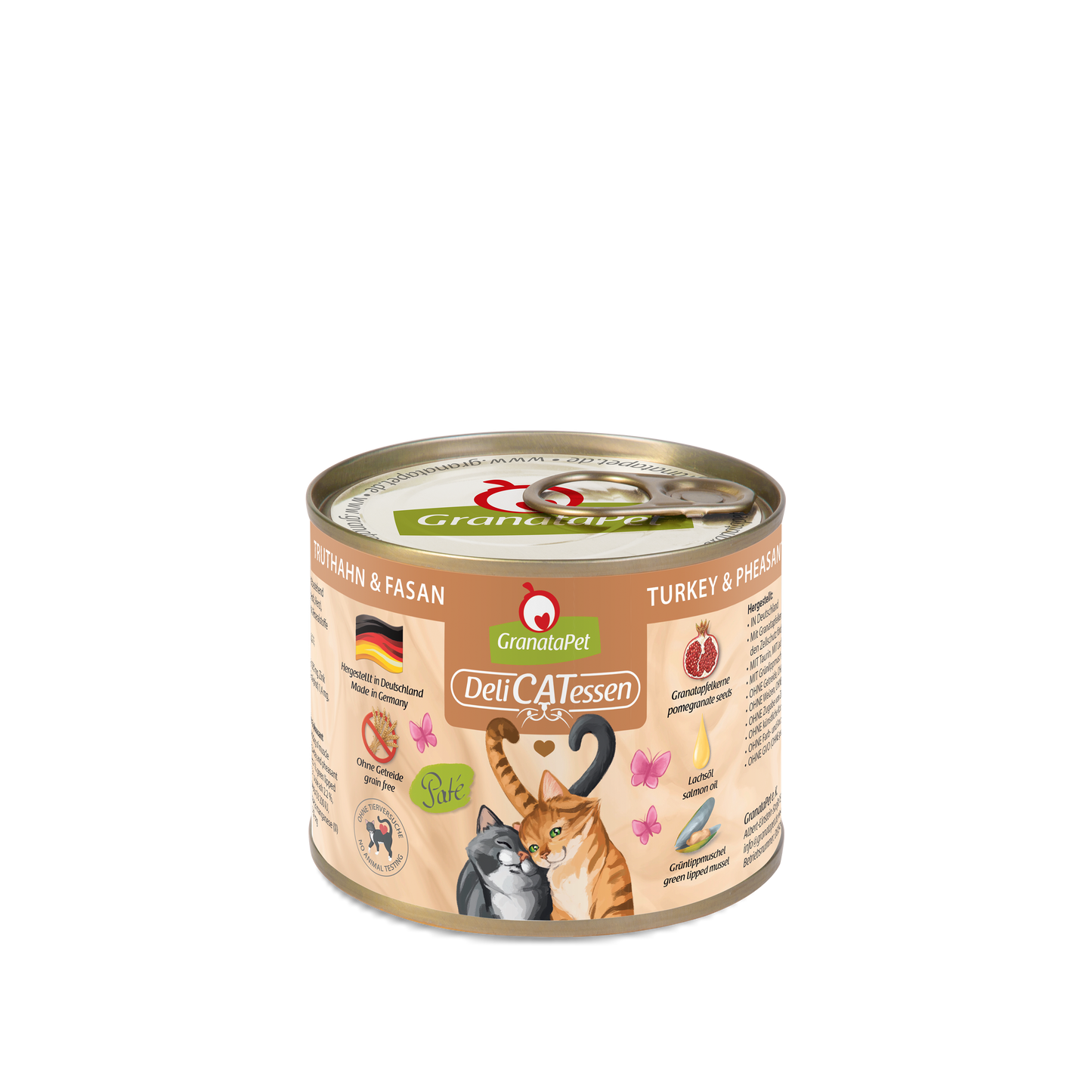 GranataPet DeliCATessen Paté Wet Food - 200 g Cans